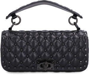 Valentino Garavani - Rockstud Spike leather shoulder bag-1